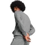 PUMA - No. 1-logo Trainingsjack - Grijs - Gerecycled Katoen - Normale Pasvorm