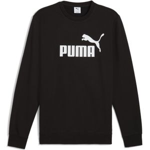 PUMA - Sweatshirt - Blauw - Katoen - Ronde Hals