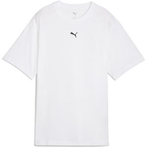 PUMA - T-shirt - Groen - Gerecycled Katoen - Relaxte Pasvorm