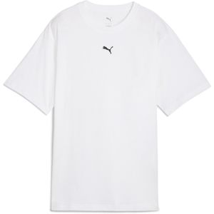 PUMA - Relaxed Fit T-shirt - Zwart - Gerecycled Katoen