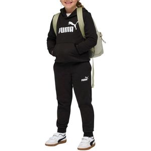 PUMA - Essentials - Trainingspak - Fleece - Grijs - Gerecycled Materiaal