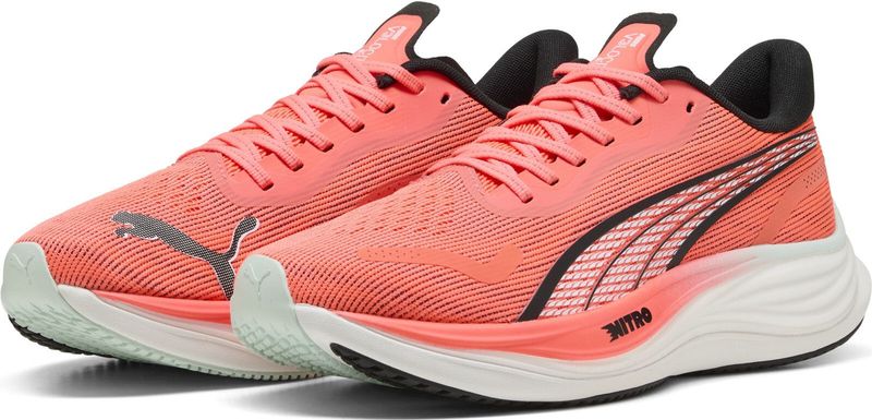 Puma - Velocity Nitro 3 - Hardloopschoenen - Zwart - Lichtgewicht