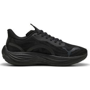 PUMA Velocity Nitro 3 Sneaker voor heren, Zwart/Plat Donkergrijs, 12 US
