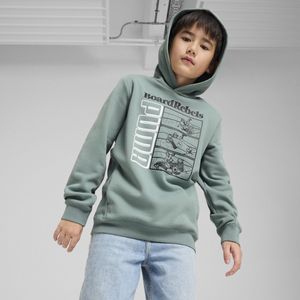 Puma - Mid90S Hoodie - Groen - Comfortabel - Kinderen