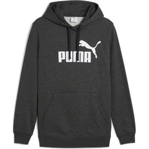 Hoodie - Dark Gray Heather - Met Capuchon - Logoprint - Lange Mouwen