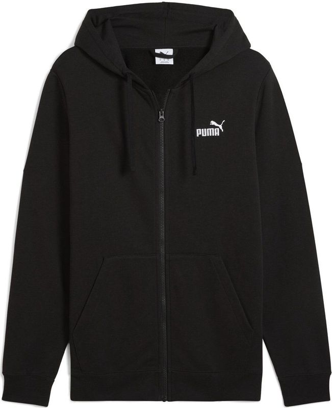 Puma - Ess No 1 Logo Sweatshirt - Grijs - Fleece - Met Capuchon