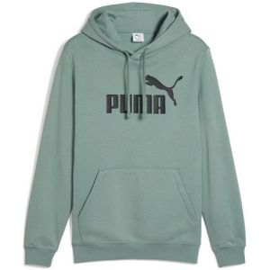 Puma - Essentials No. 1 Logo - Hoodie - Zwart - Katoen en Polyester, Fleece Voering