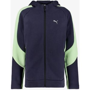 PUMA - EVOSTRIPE Hoodie - Blauw - Gerecycled Materiaal - Met Rits