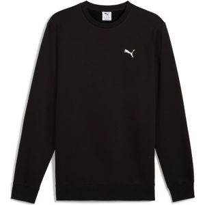 Sweater met ronde hals Essentials PUMA. Katoen materiaal. Maten S. Zwart kleur