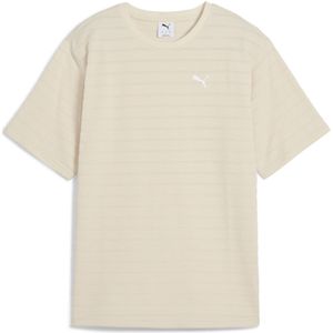 PUMA T-Shirt ESS ELEVATED Strukturiertes Relaxed Fit T-Shirt Damen