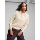 PUMA - Hoodie - Grijs - Fleece - Capuchon - Lange Mouwen