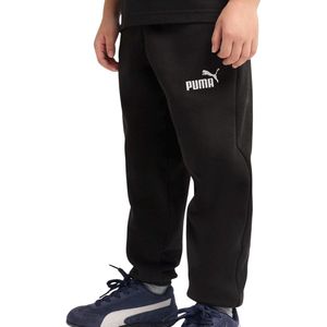 PUMA - Joggingbroek - Fleece - Zwart - Gerecycled Materiaal