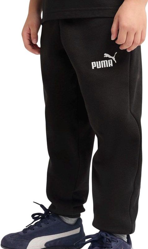 PUMA - Joggingbroek - Fleece - Zwart - Gerecycled Materiaal