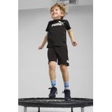 PUMA - Korte Broek - Zwart - Sweatstof - Middelhoge Taille