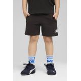 PUMA - Korte Broek - Zwart - Sweatstof - Middelhoge Taille