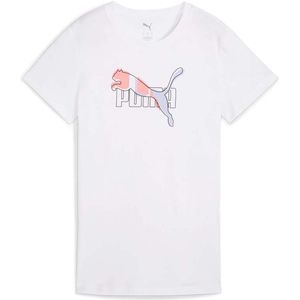 Puma - T-shirt - Wit - Regular Fit - Korte Mouwen