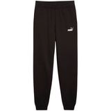 Puma - Essentials Logo - Joggingbroek - Zwart - Gerecycled Katoen/Polyester