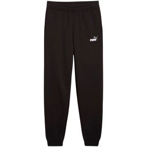 Puma - Essentials Logo - Joggingbroek - Zwart - Gerecycled Katoen/Polyester