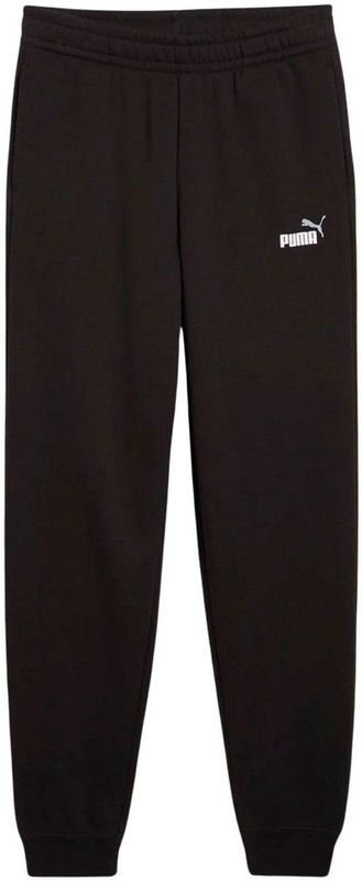 Puma - Essentials Logo - Joggingbroek - Zwart - Gerecycled Katoen/Polyester