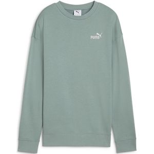 PUMA - Relaxte Trui - Grijs - Sweatstof - Ronde Hals - Lange Mouwen