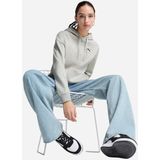 Puma - Essential Relaxed Hoodie - Grijs - Dames