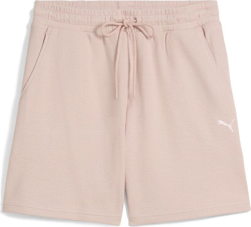 Puma - High-Waist Shorts 5 - Sportbroek - Zwart - Tailleband met Trekkoord