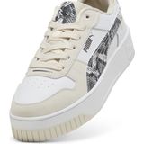 PUMA Carina Street Sneakers - PUMA White-PUMA Black-Alpine Snow