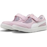 PUMA Courtflex v3 Lina V sneakers voor Dames, Roze/Wit, Maat 27,5