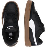 Sneakers - Gevoerd - Leer - Zwart - Materiaalmix