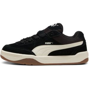 Puma - Park Lifestyle Sk8 SD Sneakers - Zwart - Off White - Suède - Synthetisch Materiaal - Textiel - Rubber