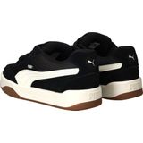 Puma - Park Lifestyle Sk8 SD Sneakers - Zwart - Off White - Suède - Synthetisch Materiaal - Textiel - Rubber
