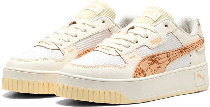 PUMA - Carina Street - Sneakers - Wit - Synthetisch - Gerecycled Materiaal