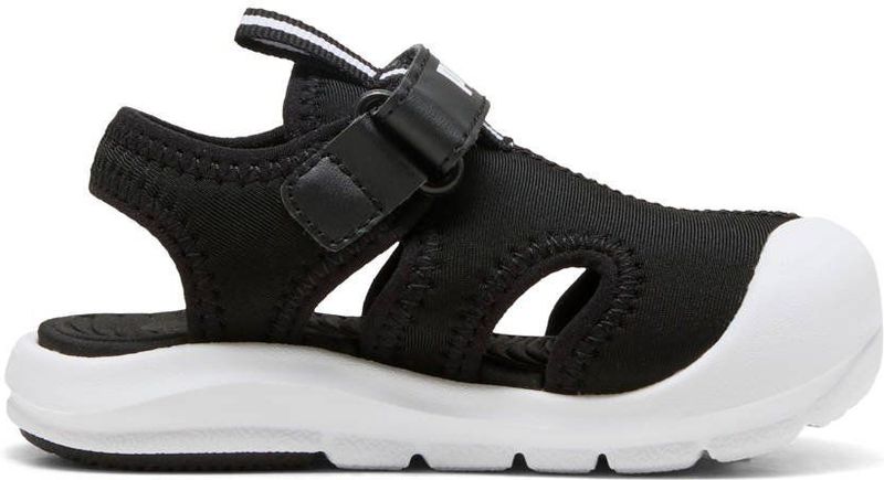 PUMA Unisex Baby Fun Racer Sandaal V Inf Slide, Puma Zwart Puma Wit, 19 EU