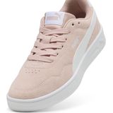 PUMA - Court Lally Suede Sneakers - Roze/Wit - Suède - SOFTFOAM+