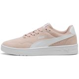 PUMA - Court Lally Suede Sneakers - Roze/Wit - Suède - SOFTFOAM+