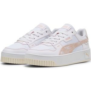 Carina Street Lux Crafted Flowers sneakers voor Dames, Roze/Wit, Maat 40,5 | PUMA