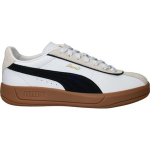 PUMA Club Klassika Sneakers - PUMA White-PUMA Black-Warm White