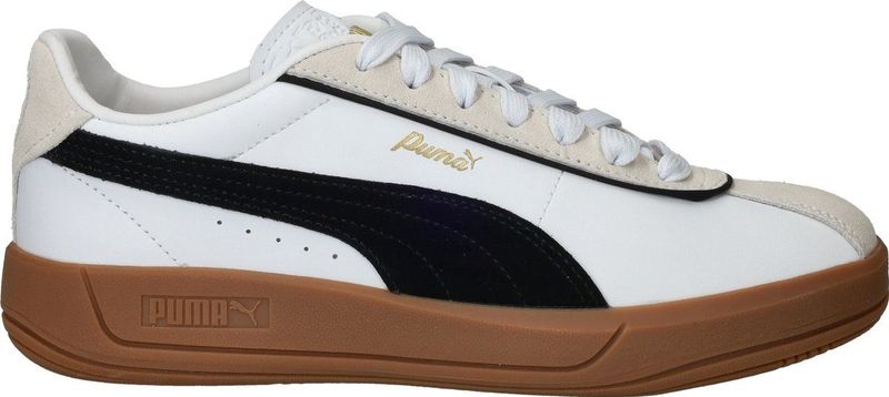 PUMA Club Klassika Sneakers - PUMA White-PUMA Black-Warm White