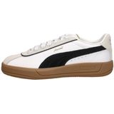 PUMA Club Klassika Sneakers - Zwart/Wit - Synthetisch - Dames