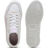 PUMA - Carina Street Sneakers - Roze/Grijs/Wit - Leer - Rubberen Zool
