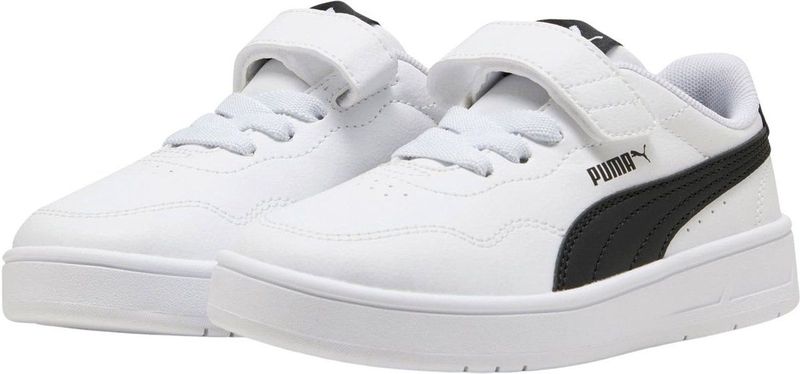 Puma - Sneakers - Puma White-Puma Black - Klittenbandsluiting - SOFTFOAM+