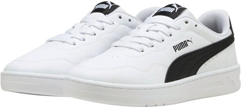 Puma - Sneakers - Puma White-Puma Black - Textiel en Rubber