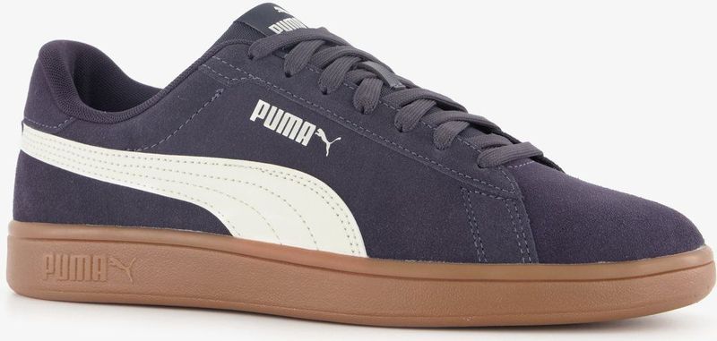 Puma - Smash 3.0 - Schoenen - Wit - Suède