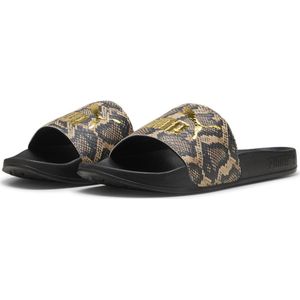 Puma - Leadcat 2.0 Snake Chic - Badslippers - Zwart/Goud - Synthetisch