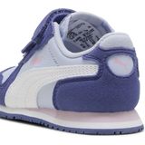 PUMA Baby Cabana Racer SL - Uniseks Sneakers - Wit/Blauw/Kristal/Roze