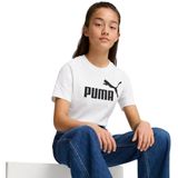 Puma - Dew Essentials - T-Shirt - Zwart - 70% Katoen, 30% Gerecycled Katoen
