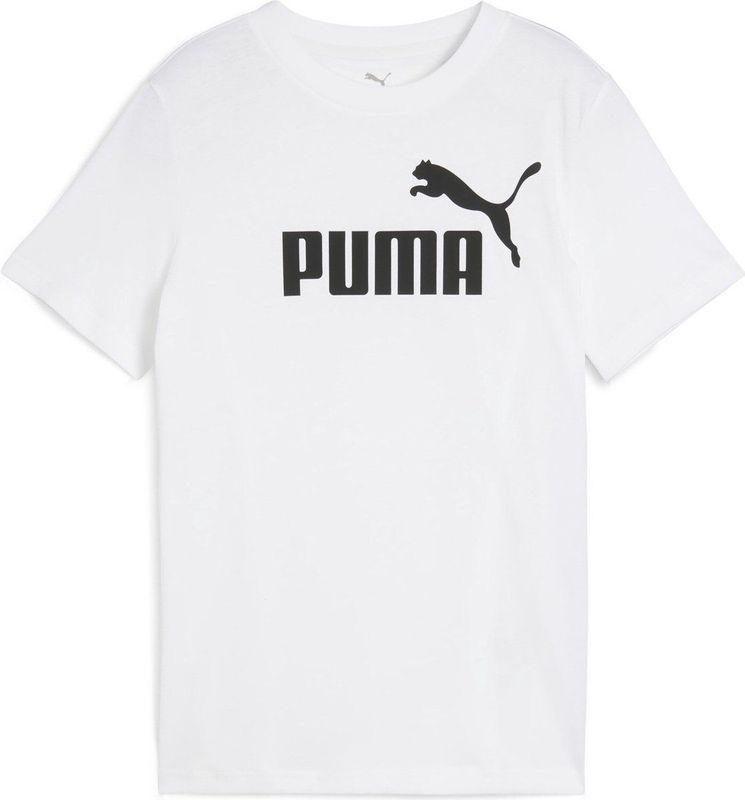 Puma - Dew Essentials - T-Shirt - Zwart - 70% Katoen, 30% Gerecycled Katoen