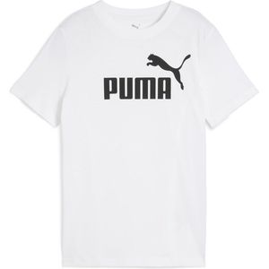 Puma - Essentials Logo T-Shirt - Dew - Katoen - Meisjes