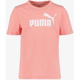 PUMA ESS No 1 Logo Tee G Meisjes sportshirt - Pink Fruit