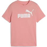 PUMA ESS No 1 Logo Tee G Meisjes sportshirt - Pink Fruit